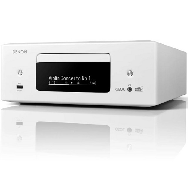 Двоканальний Hi-Fi стерео ресивер Denon CEOL RCD-N12 White