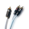 сабвуферний кабель Y-LINK 1RCA-2RCA BLUE 8M
